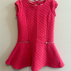 Gymboree Pink Quilted Dress size 6